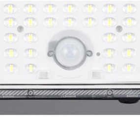 Illuminazione esterna LED con alimentazione a pannelli solari con timer/con sensore di movimento da parete (altezza totale 19 cm) Acora – Trio