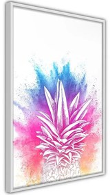 Poster Rainbow Pineapple Crown