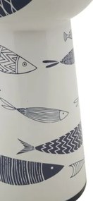 Vaso Ceramica Fish Tall Cm Ø 14X38,5