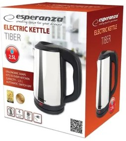 Bollitore Esperanza EKK036X  Acciaio inossidabile 2200 W 2,5 L