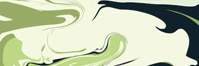 Quadro su tela – Astratto moderno verde
