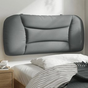 Cuscino Testiera Grigio Chiaro 80 Cm İn Tessuto /