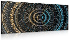 Stampa su tela – Mandala con motivo solare