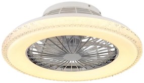 Globo 03654 - Ventilatore da soffitto dimmerabile a LED CORUSSO LED/40W/230V 3000-6500K + +TC