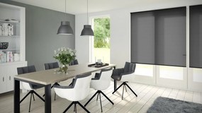 Tenda a rullo filtrante Amsterdam nero 120x190 cm