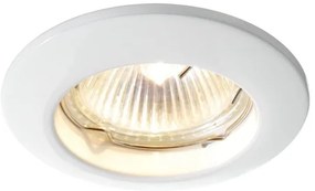 Deko-Light 120017 - Lampada da incasso RUND 1xGU5,3-MR16/35W/12V bianco