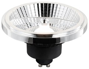 Lampadina LED GU10 AR111 dimmerabile a 3 fasi Kelvin 10W 800 lm 2700 - 3700K