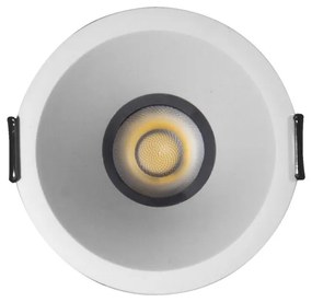 Faro LED da Incasso 15W Foro Ø75mm IP65 CCT, UGR19 con driver Philips Colore Bianco Variabile CCT