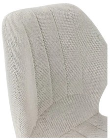 Set di sedie da pranzo grigio chiaro 4 pz Milu - Marckeric