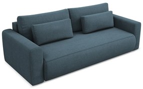 Divano blu allungabile/con contenitore 238 cm Kapua – Makamii