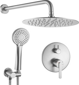 Set doccia da incasso Rea Ontario Brush Nickel + BOX