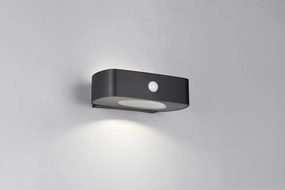 Illuminazione esterna LED con alimentazione a pannelli solari con sensore di movimento da parete (altezza totale 6 cm) Bilbao – Reality