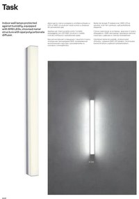 Redo 01-2330 - Specchio da bagno illuminato a LED TASK LED/18W/230V 90 cm IP44 cromato