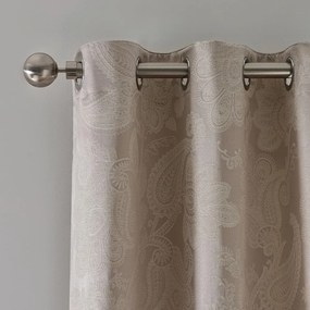 Tende in set beige in jacquard 2 pz 168x229 cm Opulent Jacquard – Catherine Lansfield