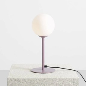 ALDEX Lampada da tavolo Joel, altezza 35 cm, lilla/bianco