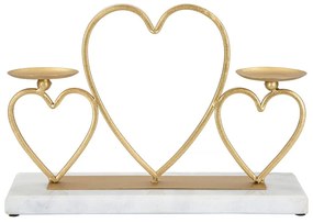 Candeliere in oro e bianco - Mauro Ferretti