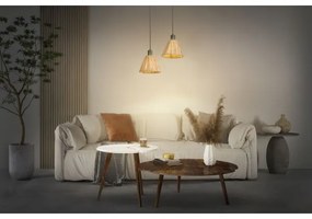 Ledvance - Lampadario a sospensione con filo DECOR RAFFIA 1xE27/15W/230V