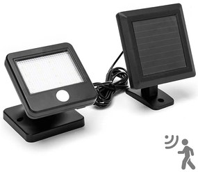 Aigostar - Applique a LED solare con sensore LED/0,64W/3,7V 6500K IP44