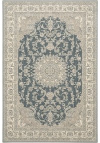 Tappeto in lana grigio 133x180 cm Beatrice - Agnella