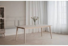 Tavolo da pranzo in rovere laccato opaco , 180 x 90 cm Filippa - Rowico