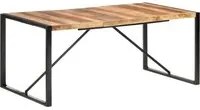 Tavolo da Pranzo 180x90x75 cm Legno Massello Finitura Sheesham 321542