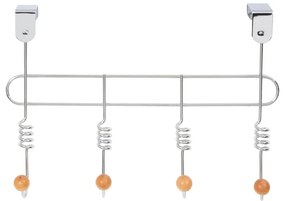 Appendiabiti in metallo argentato 33 cm Spirale - Compactor