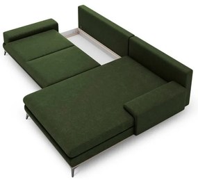Angolo del divano letto verde bottiglia, angolo destro Planet - Windsor &amp; Co Sofas