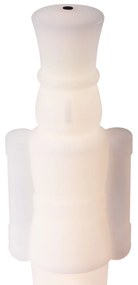 Lampada da tavolo natalizia bianca con LED dimmerabile e ricaricabile RGBW-IC - Schiaccianoci