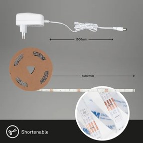 Brilo - Striscia LED RGBW dimmerabile 6,5m LED/15W/230V Wi-Fi Tuya + +TC