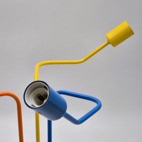 Lampadario a plafone MATYLDA 3xE27/60W/230V colorato