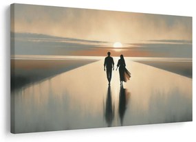 Quadro su tela – Innamorati al crepuscolo