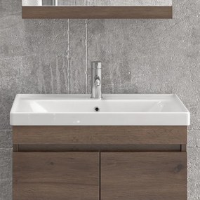 Kamalu - mobile bagno sospeso da 65cm con lavabo incasso sv-65a