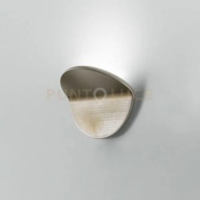 Plug a - applique anticato-acciaio a led 3000k 1800lm 20w dimmerabile