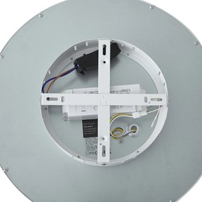 Pannello LED Smart bianco 40 cm con LED Dim to Warm e telecomando - Knob