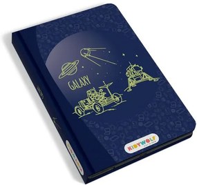 Kidywolf - Tavoletta da disegno Kidydraw mini - galaxy