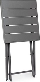Tavolino da giardino in alluminio 43x44 cm Taylor - Bizzotto