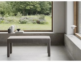 Panca beige in tessuto bouclé Sitta - Blomus