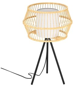 Eglo 390235 - Lampada da tavolo MONTERROSO 1xE27/40W/230V bambù