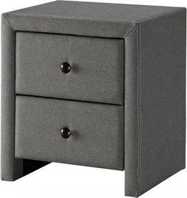 Comodino Prima2 grigio - L 48 x P 41 x H 54 cm