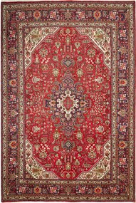 Tabriz Tappeto 200x300 Blu (Iran) Annodato A Mano