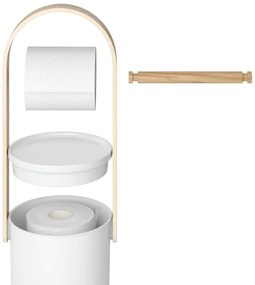 Porta carta igienica bianco in plastica Bellwood – Umbra