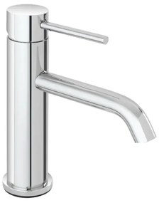 Rubinetto lavabo in acciaio inox con scarico click clack Nuego