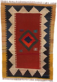 Kilim Tappeto persiano 150 x 100 (Iran) Tessuto A Mano