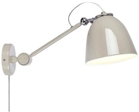 Markslöjd 108964 - Lampada da parete TILT 1xE27/60W/230V grigia