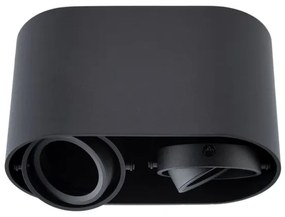 Faretto SIROK 2xGU10/30W/230V nero