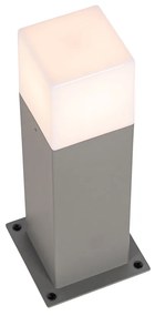 Lampada da terra da esterno moderna grigia 30 cm IP44 - Denmark