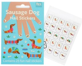 Giocattolo creativo Sunny Sausage Dog – Nail stickers – Rex London