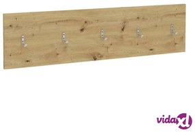 FMD Appendiabiti a Parete 108,9x1,5x28,1 cm Rovere Artigianale