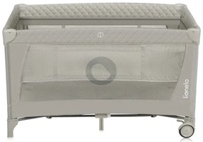 Lionelo - Lettino da viaggio FLOWER Cappuccino