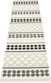 Passatoia da interno/esterno grigia/color crema 70x270 cm Asta Warm Grey – Pappelina